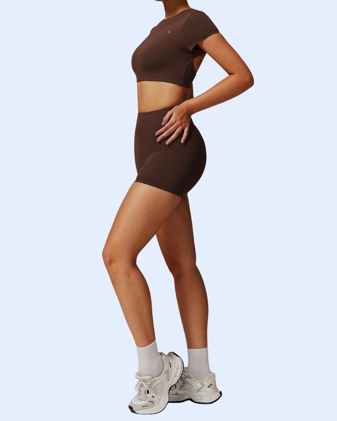 ORU Phul Hollow Back Cropped Top