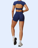 ORU Phul Hollow Back Cropped Top