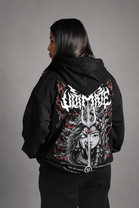 Durga & Kumari Hoodie The Power to ROAR The power To Remain CALM